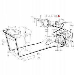 Elektros kabelis Claas 014692 0 originalus
