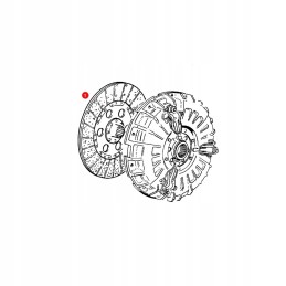 Fendt sankabos diskas h199104420020 liukas