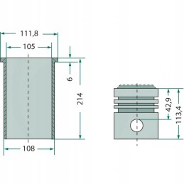 Variklio remonto komplektas 38006388
