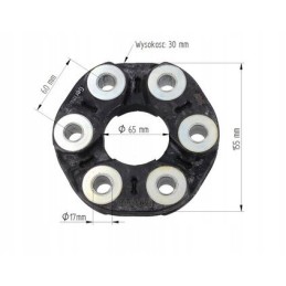 Guminė sankaba jurid vokietiškam varikliui 740nm 624545