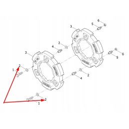 650 USD 34 104 plokščia poveržlė m16 x 40 x 5