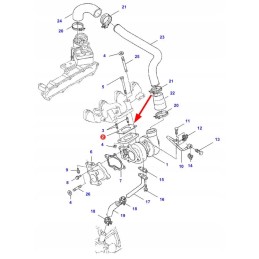 3972273m1 turbokompresoriaus tarpine
