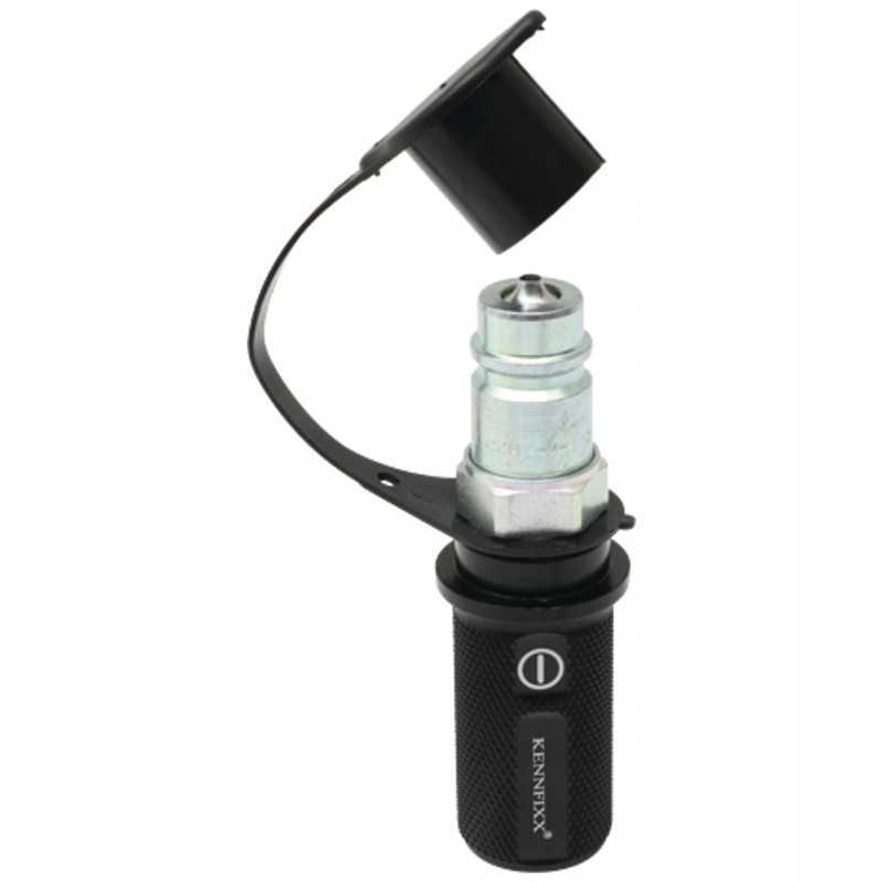 Juodas kištukas 1 2 colių Kennfix minus sistema