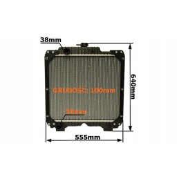 Vandens aušintuvo dėklas jx55 jx60 new holland td