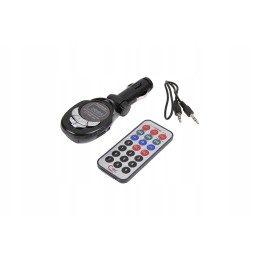 86324 FM siųstuvo LCD MP3 SD MMC lizdas