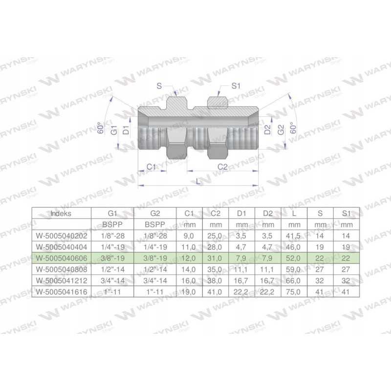 colių pertvaros hidraulinė jungtis bb 3 8