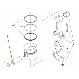 4l22 04004 stūmoklio kaištis