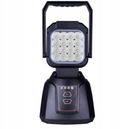 16LED motorra asm102331d baterijomis maitinama darbo lempa