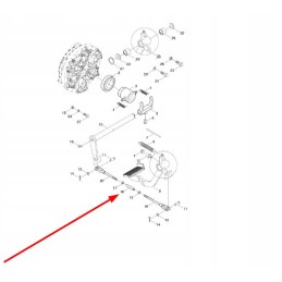 Te354 433 03 jungiamoji veržlė m10 x 1 5 x 90