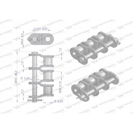 Pologniwo grandinė p06b 3 r3 3 8 warynski wp