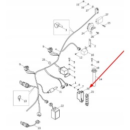 Te250 482a 02 relės dėžutės dangtis