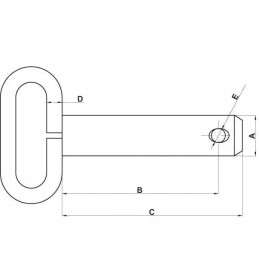 Smeigtukas su rankena ir apsauga 28 x 187 mm