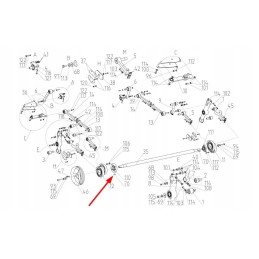102208425 prizminis raktas 8 x 7 x 40