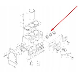 L375 01113 skirstomojo veleno įvorė