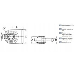 Gopart plokščias galas suvirinimui