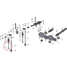 Mitsubishi V3D V4C įsiurbimo vožtuvas