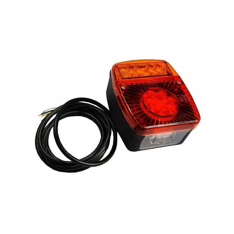 LED priekabos lempa su borto apšvietimu