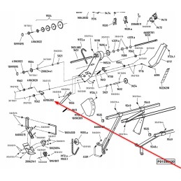 65106302 Mikros apatinės pavaros grandinės įtempiklis