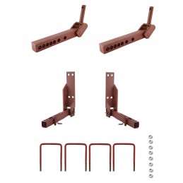 Ursus C 385 Zetor išmetimo sistemos komplektas