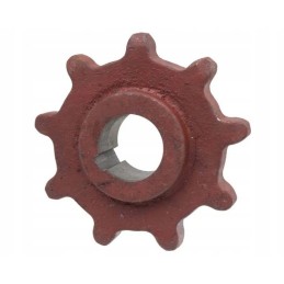 Grandininis ratas su 9 bizonų nuožulniu konvejeriu