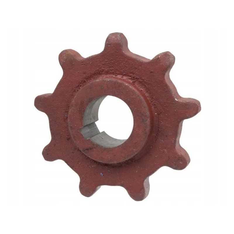 Grandininis ratas su 9 bizonų nuožulniu konvejeriu