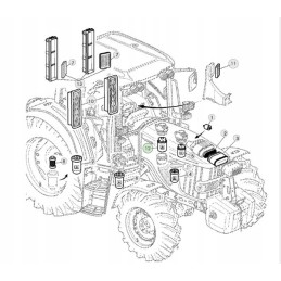 John Deere RE509208 kuro filtras