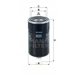 Mann filtras wk 950 kuro filtras 6