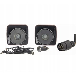 Belaidžių lempų rinkinys su 7 kontaktų Wi-Fi magnetu