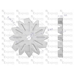 Generatoriaus ventiliatorius ax230000 ax260000ex c 330