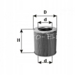 Crystal Deutz Fendt hidraulinio filtro įdėklas