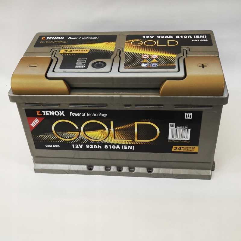 Jenox Gold 92ah 810a baterija