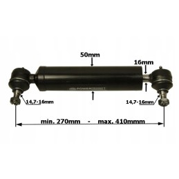 Kairioji vairo stiprintuvo pavara massey fergusonn 250 560