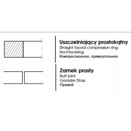 Kėliklio stūmoklio žiedas mf prima 79 375x2 375x3