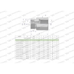 Hidraulinio diferencialo įvorė AB M12x1 5 06l sriegis
