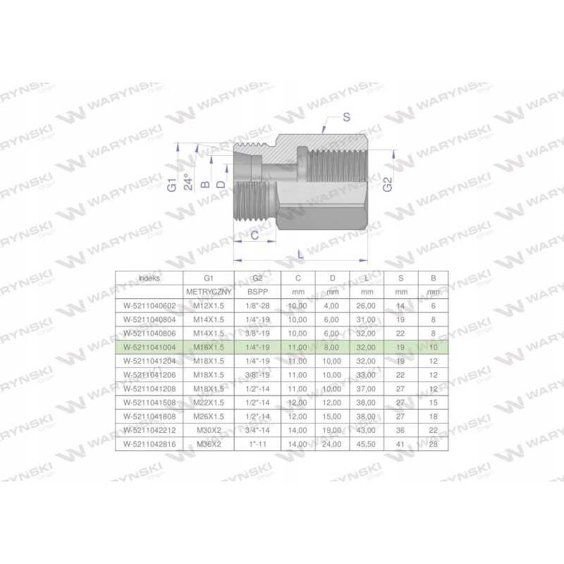 Hidraulinė diferencialo įvorė AB m16x1 5 10l sriegis