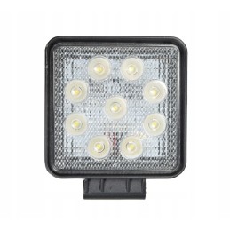 Darbo lempa 9 LED halogeninis prožektorius 12 24v 27w