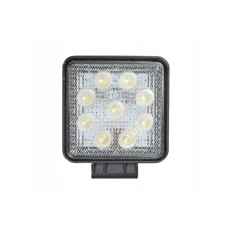 Darbo lempa 9 LED halogeninis prožektorius 12 24v 27w
