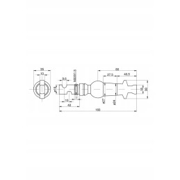 Pavarų dėžės svirtis c 385