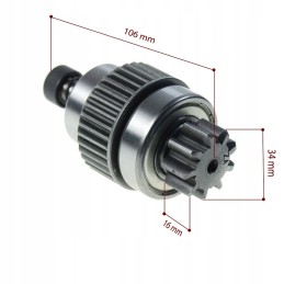 Bendix starteris 9 dantukai es85 es02 es03