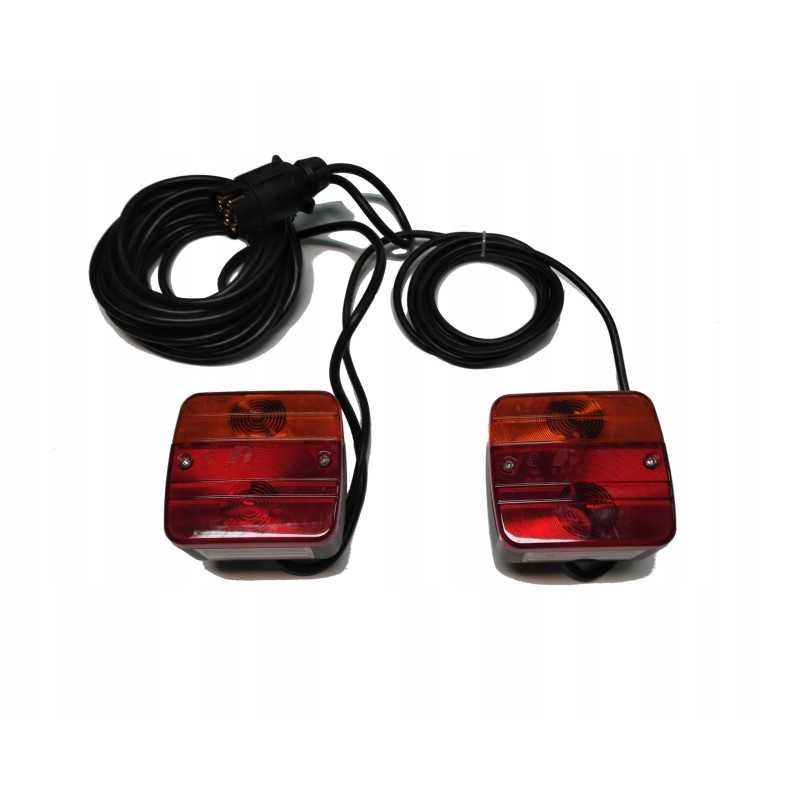 Magnetiniai galiniai žibintai 7 5m