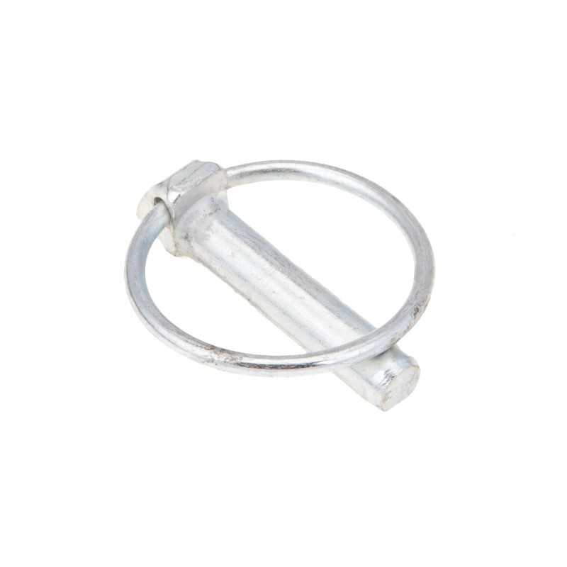 Lp10kr kaištis su kaiščiu, cinkuotas 10 x 36 mm