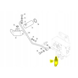John Deere ER262011 vožtuvas