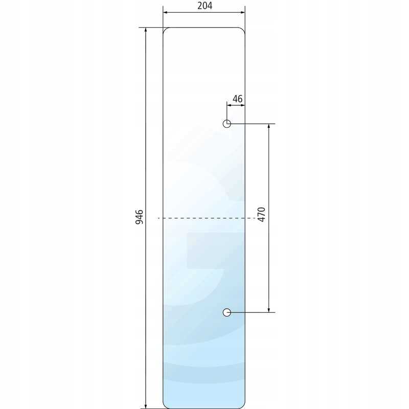 Langas john d cab mc1 galinis 40 50 galinis
