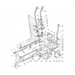 Viršutinė pavarų perjungimo svirtis Mtz Pronar 320