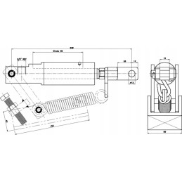 Hidraulinė stabdžių pavara, 20 komplektas