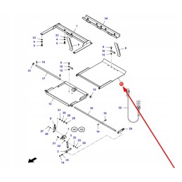 La323423750 lakštinio metalo dangtis