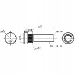 Rato kaiščio korpusas m20 192708a1 3220372r2 3405268r1