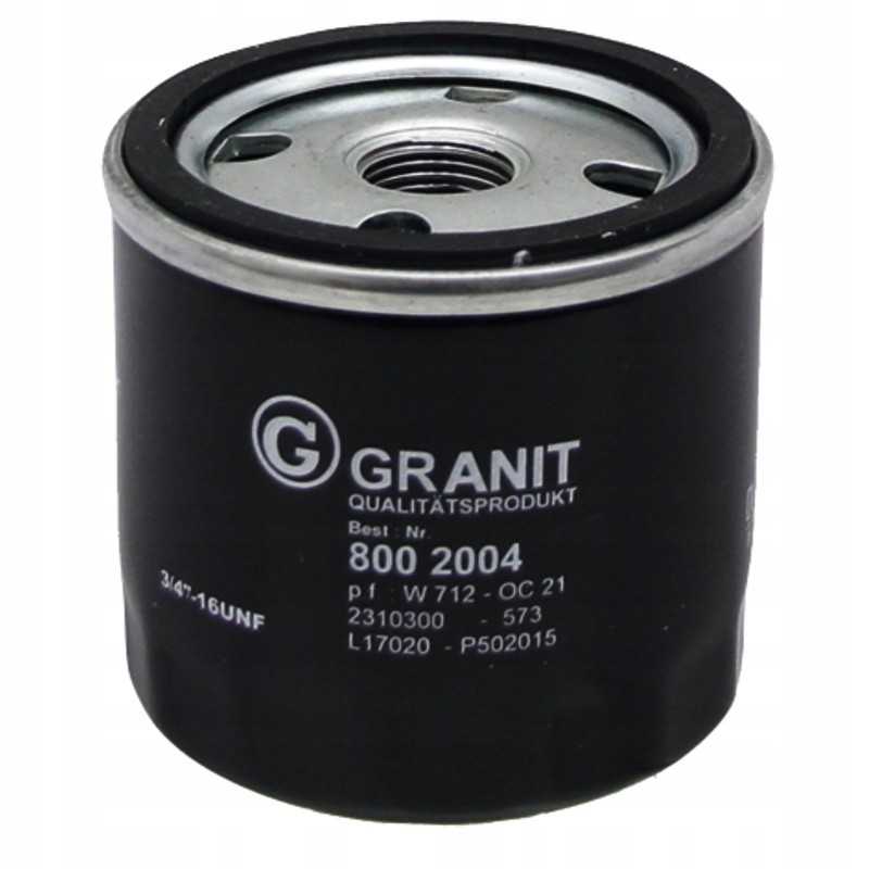 Variklio alyvos filtras 62mm 79mm granitas