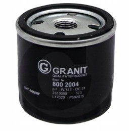 Variklio alyvos filtras 62mm 79mm granitas