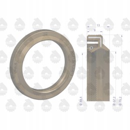 Priekinio veleno sandariklis mf3 arba ursus